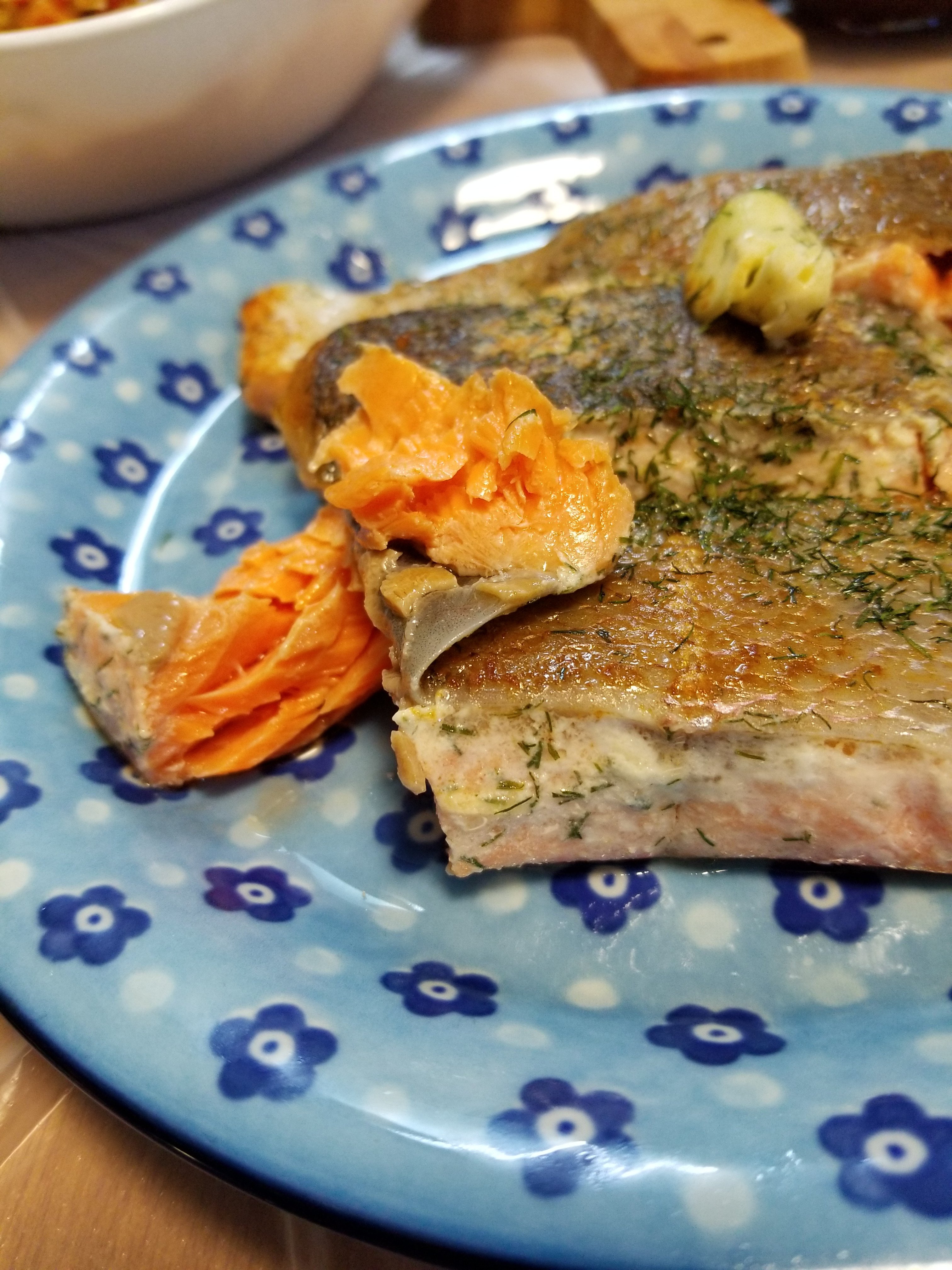 Sous-vide salmon recipe